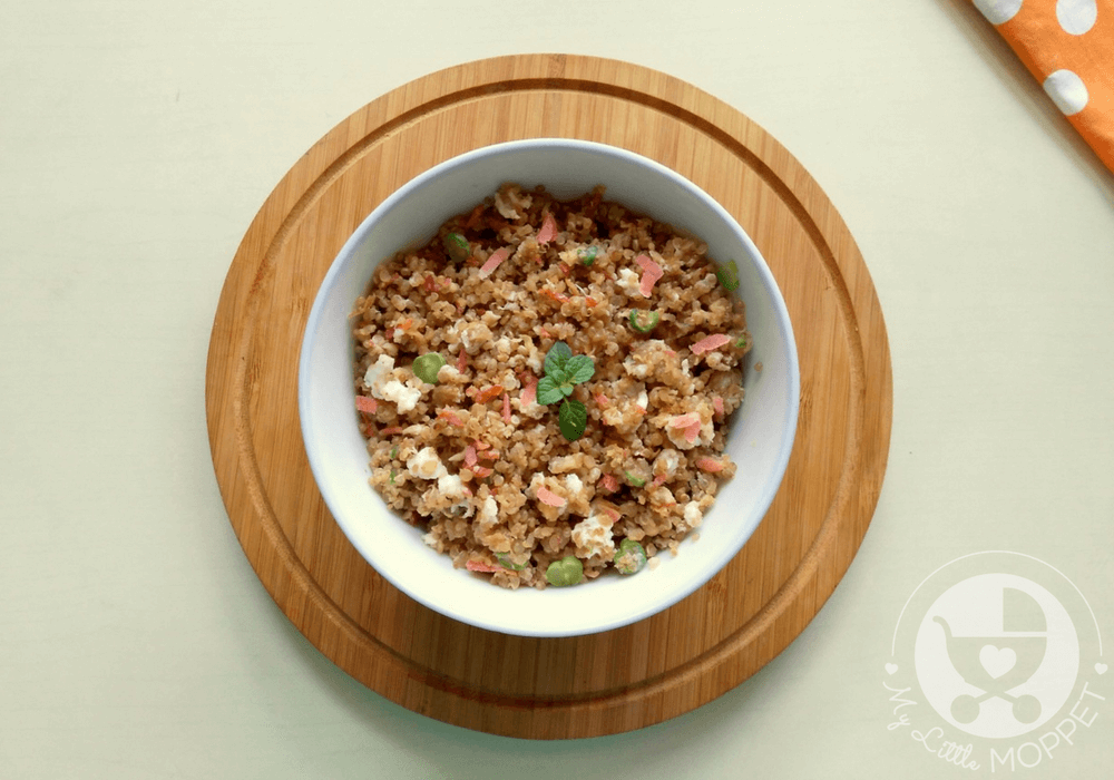 Egg Yolk Vegetable Omelette for Babies