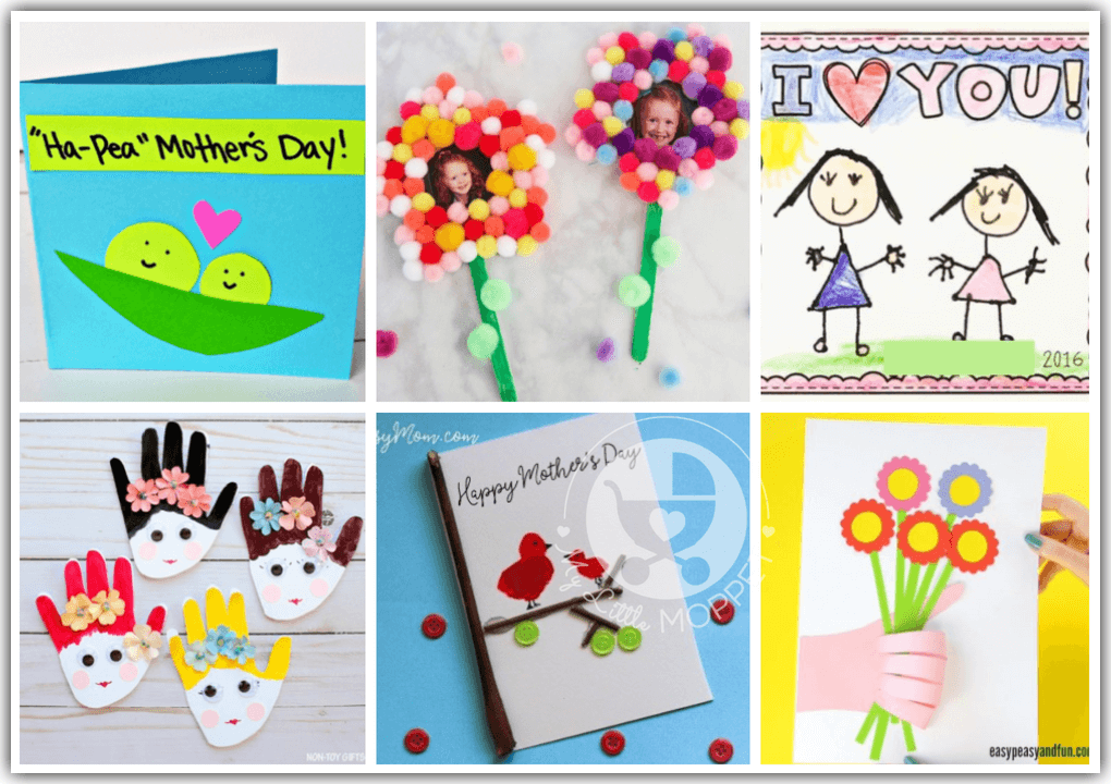 15 Adorable Mother's Day Crafts for Kids to Make