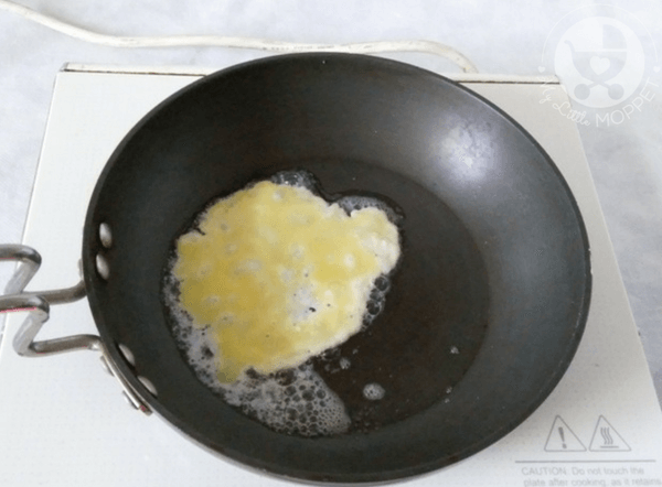 Egg Yolk Vegetable Omelette