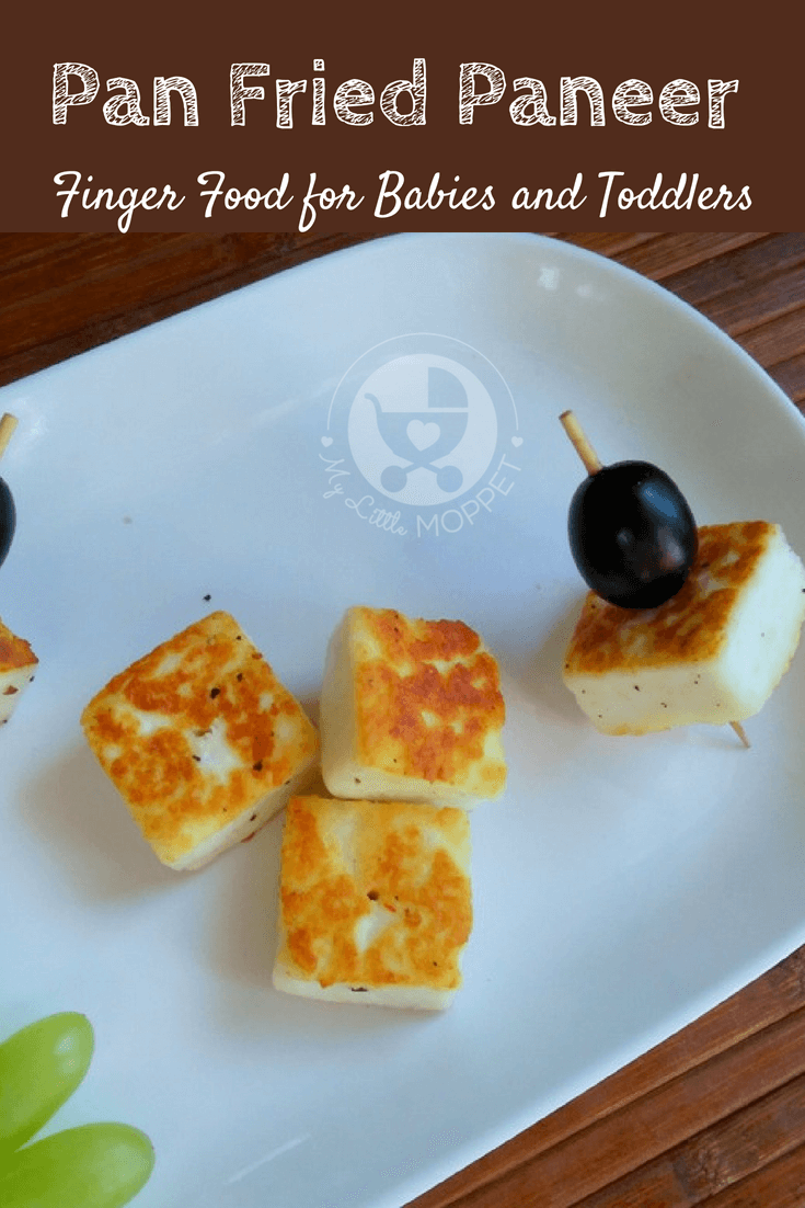 Pan Fried Paneer Cubes