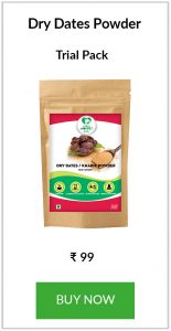 Dry dates powder trial pack