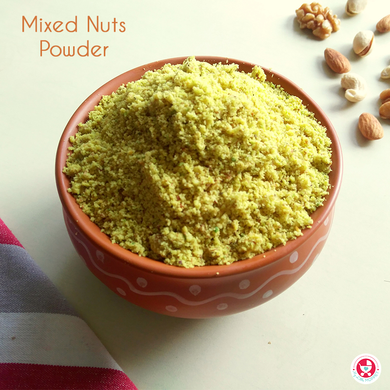 Homemade Mixed Nuts Powder (with Walnuts) My Little Moppet