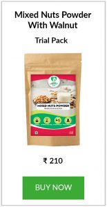 mixed nuts powder with walnut trial pack