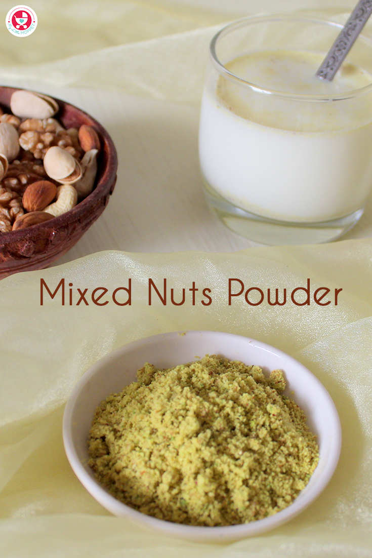 Nuts are extremely nutritious for growing children, it can be difficult to feed them to babies and young kids. With the help of this Mixed Nuts Powder recipe, you can ensure your little one isn't missing out on all those valuable nutrients!