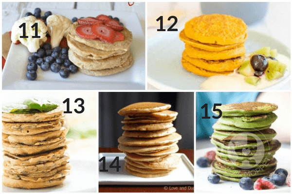 pancake recipes for babies and toddlers
