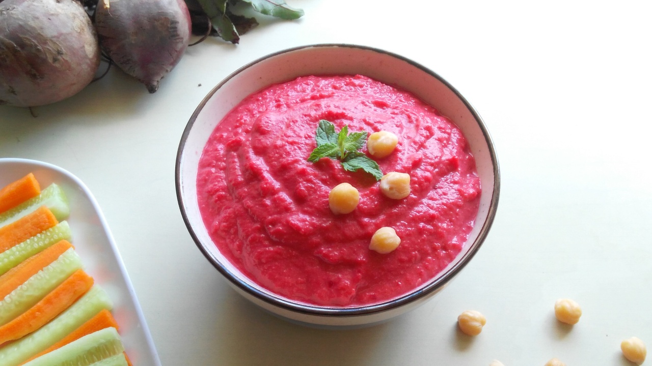 Beetroot Chickpea Puree for Babies