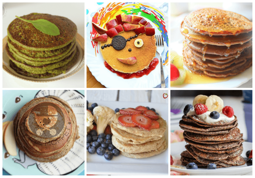 50 Healthy Pancake Recipes for Babies and Toddlers