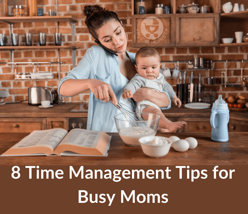 We all have just 24 hours in a day, but it often seems too little! Here are some basic time management tips for busy Moms to live a happy and full life.
