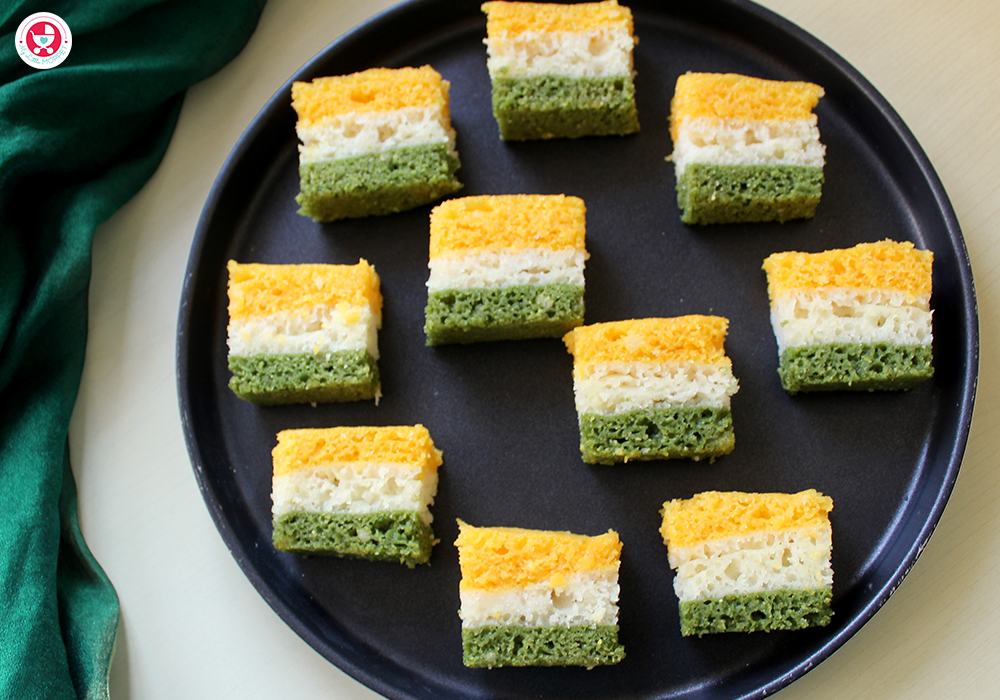 Tricolor Dhokla Recipe for Kids