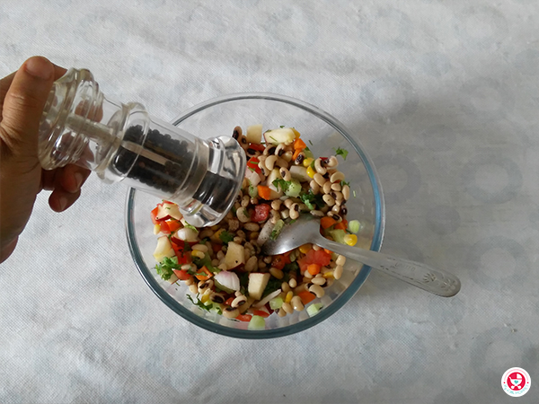 How to make Black Eyed Bean Salad
