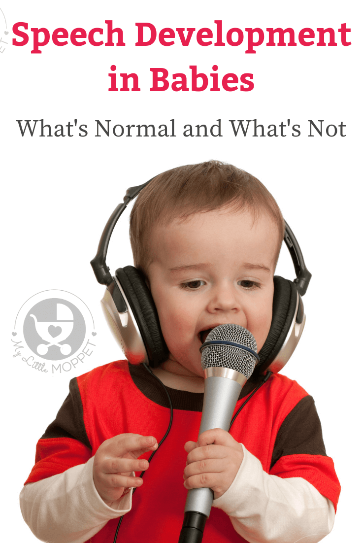 Speech development in babies happens at each child's own pace. Yet, knowing what's normal and what's not can help you identify any problem well in time.