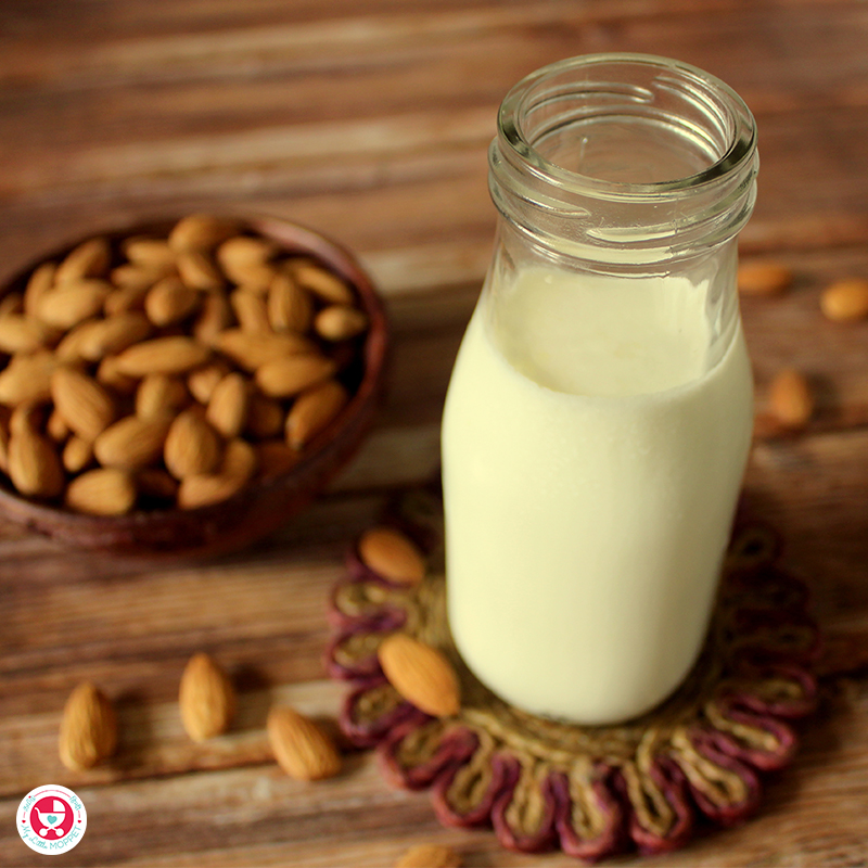 Almond Milk for Babies - Is it safe ?