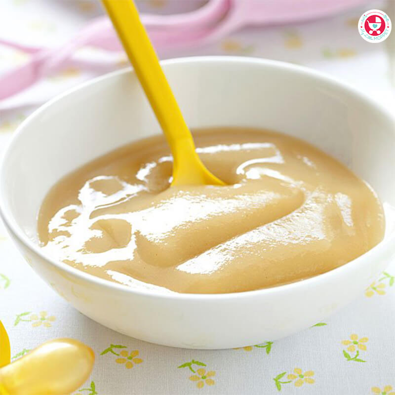 Give your baby the nutrients of traditional ingredients like makhana (lotus seeds) and nendran (Kerala Banana) in this Banana Makhana Cereal Porridge for babies!