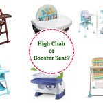 high chair or booster seat