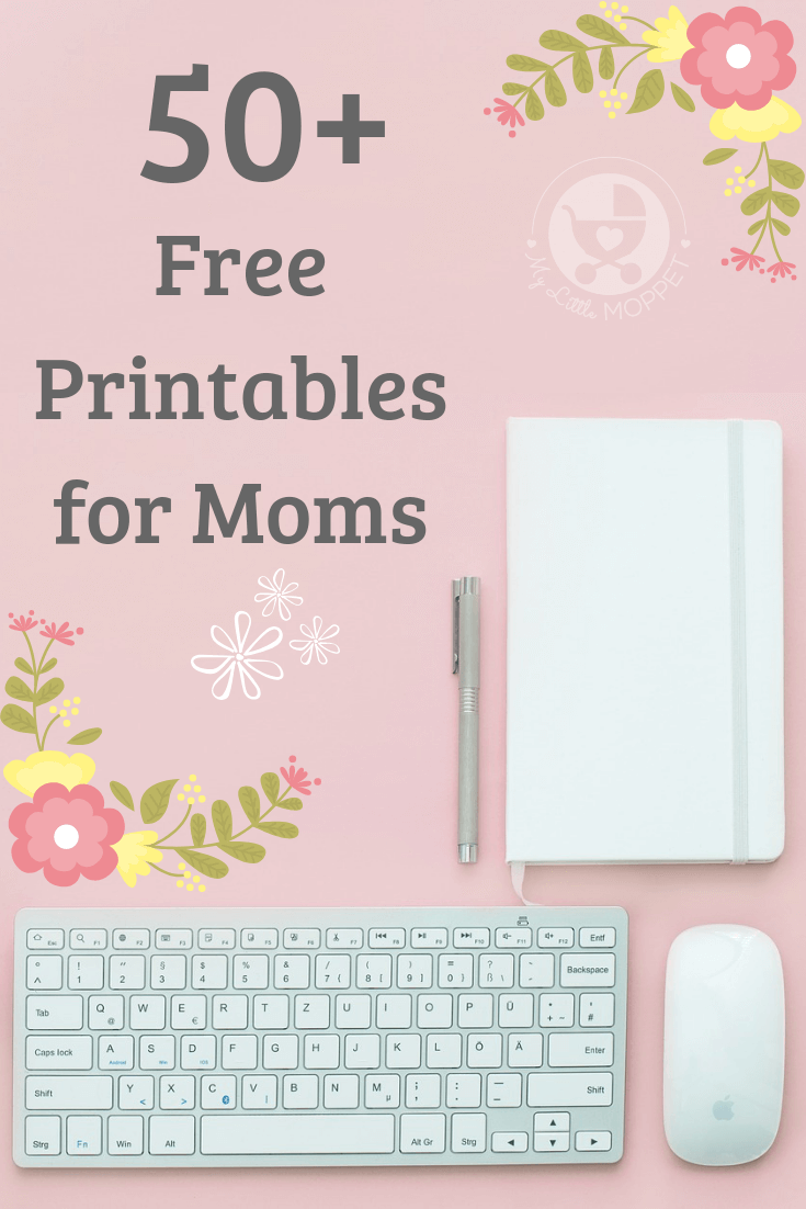 It goes without saying that Moms are always busy, which is why we've brought you the top 50 free printables for Moms to get organized in the New Year.