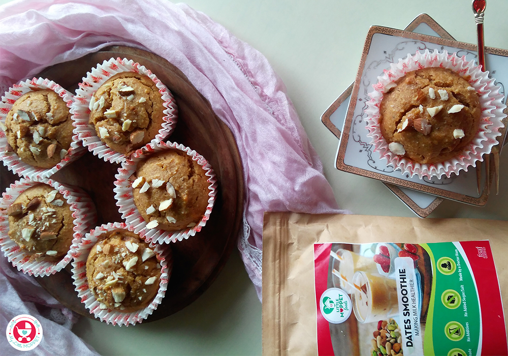 Healthy Sathumaavu Banana Muffins Recipe for Kids