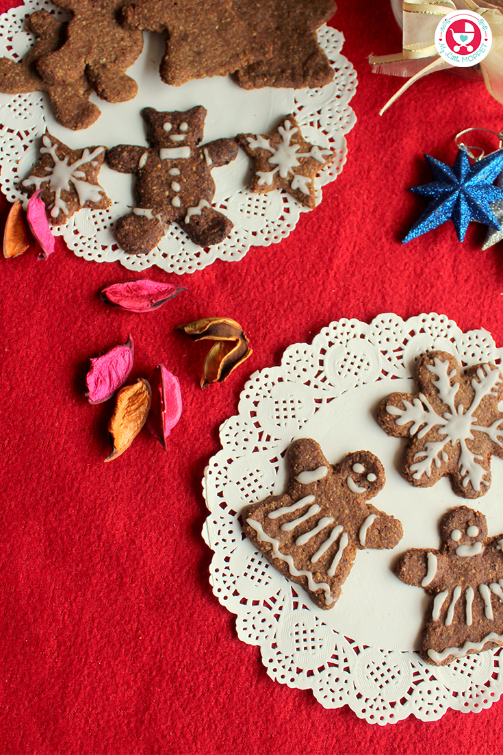 Chavanprash Gingerbread Cookies are a mildly sweet and spicy snack. It tastes delicious and also serves as an immunity boosting snack of the season.