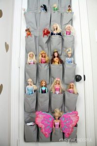 22 over the door barbie holder toy organizer homebnc