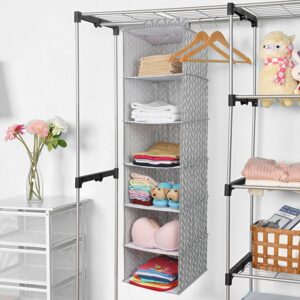 homestorie cloth storage shelves