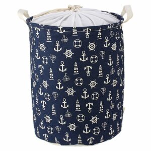 soft toys storage laundry basket with lid
