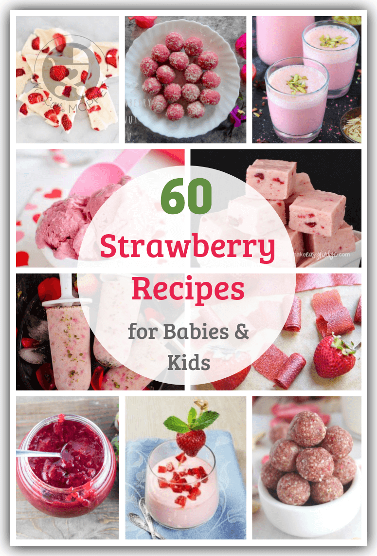 With strawberries in season, it's the perfect time to make the most of this nutritious fruit with some Healthy Strawberry Recipes for Babies and Kids.