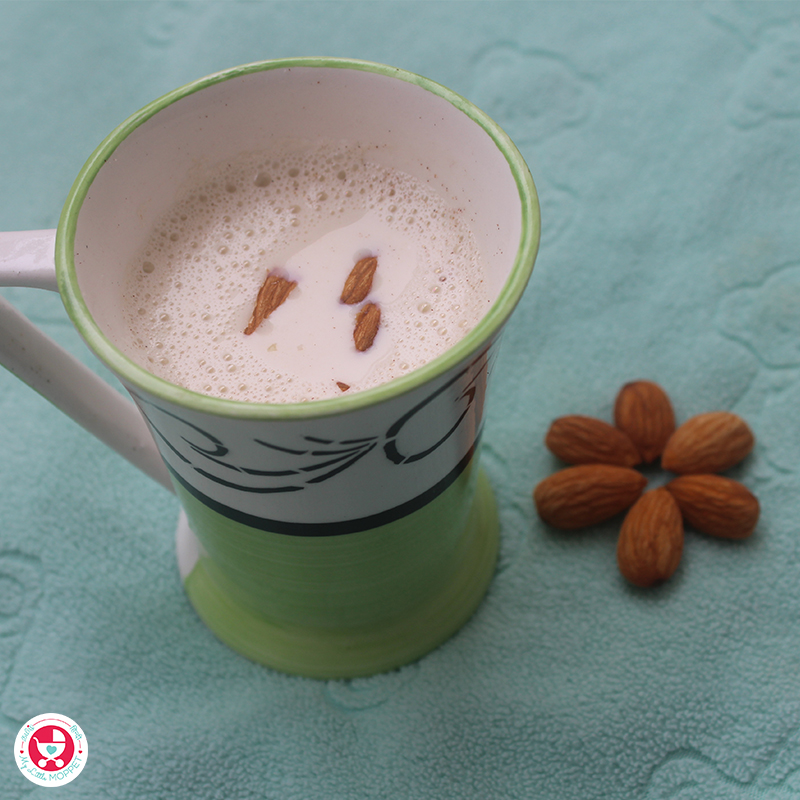Quick and Easy Sprouted Ragi Malt Recipe is a scrumptiously healthy family drink recipe, made using the Sprouted ragi malt mix of My Little Moppet Foods.