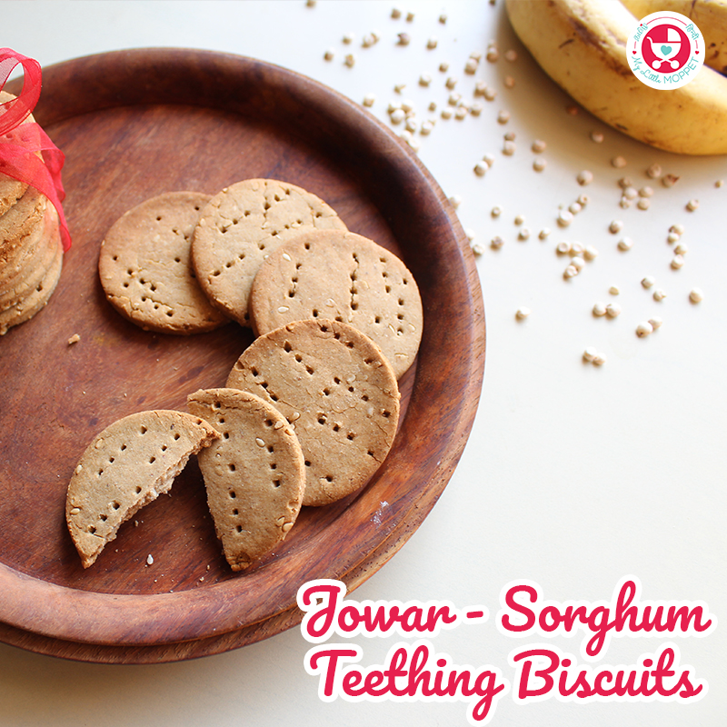 Jowar Teething Biscuits Recipe Healthy Teething Biscuits for Babies