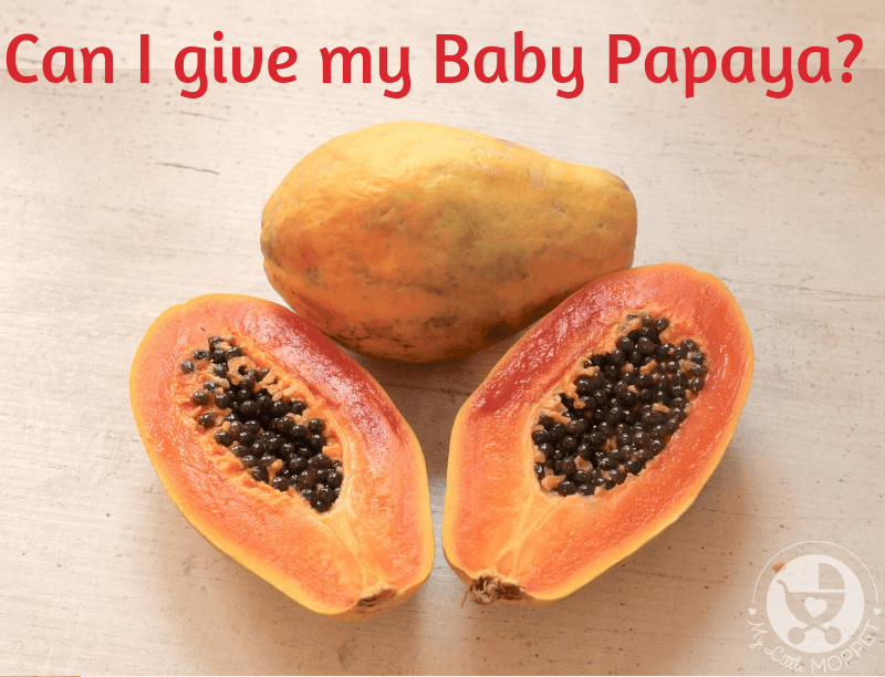 Packed with nutrients and fiber, papaya is called the 'fruit of the angels'. But Can I give my baby papaya? Let's find out in this post.