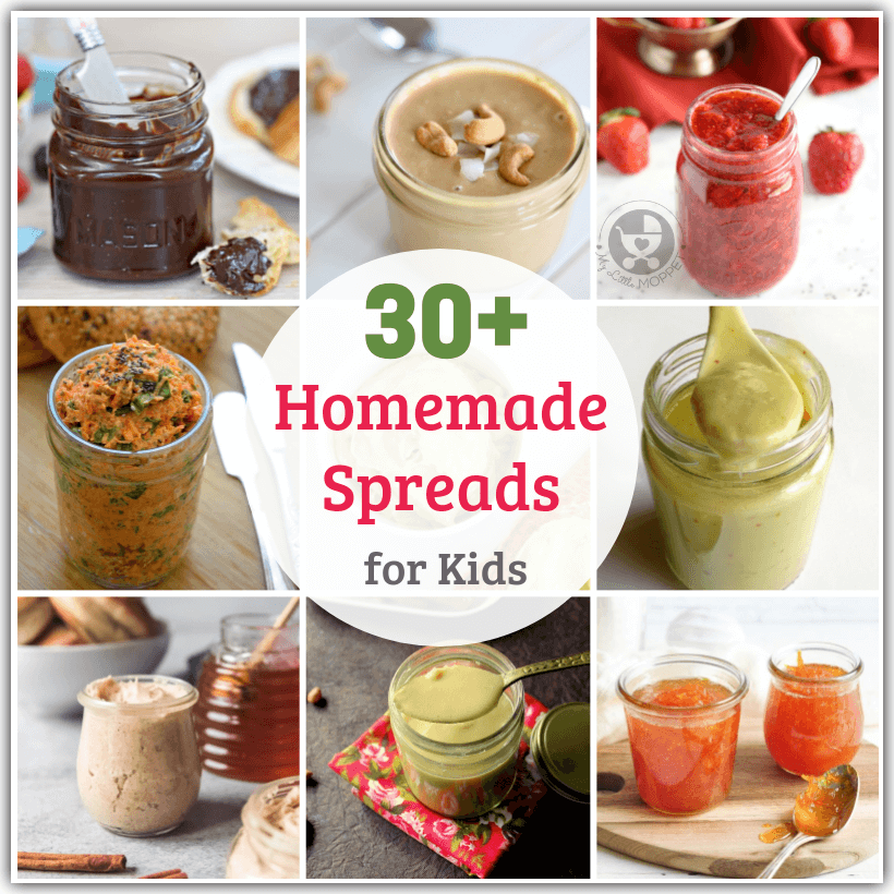 30+ Delicious and Healthy Homemade Spreads for Kids