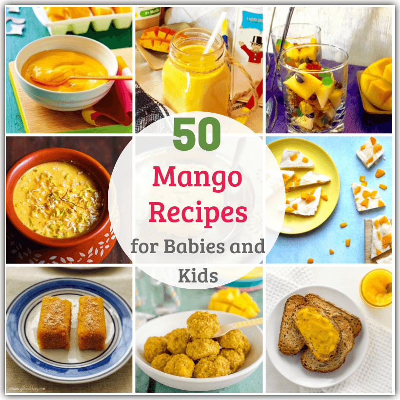 Mango Recipes for Babies and Kids