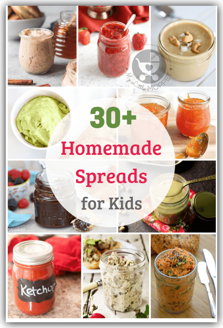 30+ Delicious and Healthy Homemade Spreads for Kids