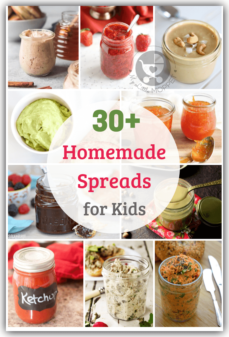 30+ Delicious and Healthy Homemade Spreads for Kids