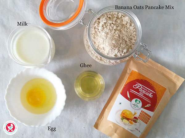 How to make Banana Oats Pancake?