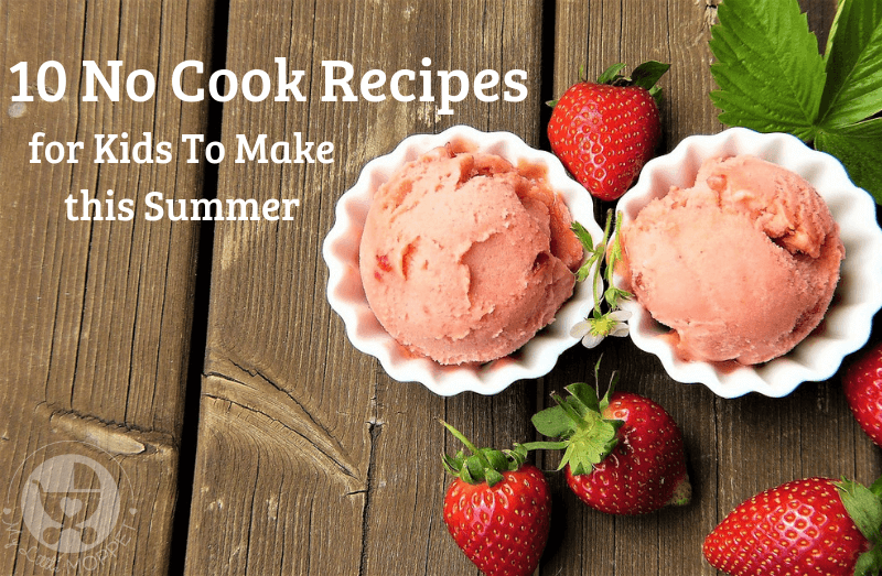 Keep kids engaged without suffering the heat - with these easy no cook recipes for kids to make this summer! Choose from pizza, pie, rolls and more!