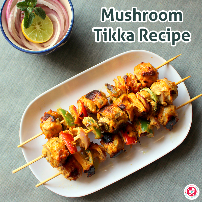 Mushroom Tikka A tasty way to introduce healthy mushrooms to toddlers
