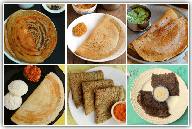Dosas don't have to be plain! Check out these healthy dosa recipes for babies and toddlers for a variety of dosas made from millet, vegetables & more!