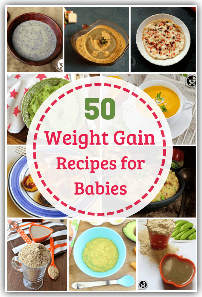 Top 50 Weight Gain Recipes for Babies Under One - My Little Moppet