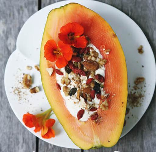 Make the most of this humble but delicious fruit with our Healthy Papaya Recipes for babies and kids! Try smoothies, puddings, halwa and more!