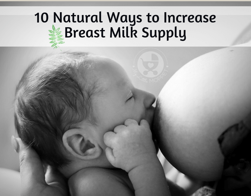Does your milk supply need a boost? Whatever the reason, here are 10 natural ways to increase breast milk supply easily, without the need for medications.