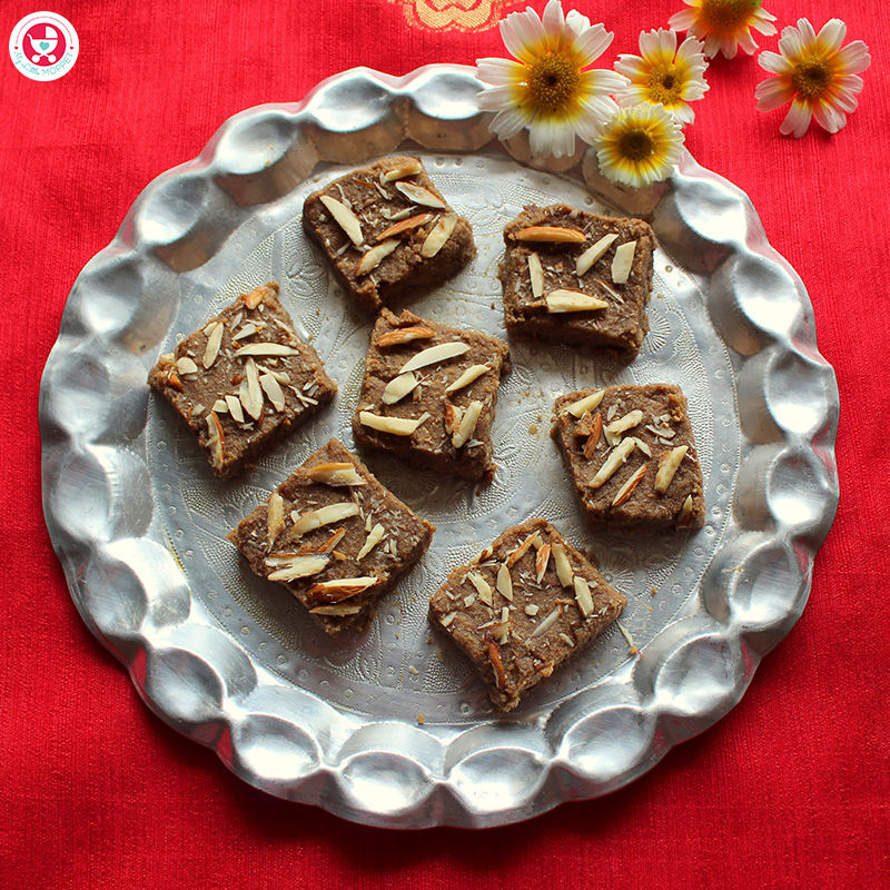 Sathumaavu Gul Papdi is a very healthy, melt in mouth fudge made from whole wheat flour, ghee and jaggery. This recipe is very easy and highly nutritious.