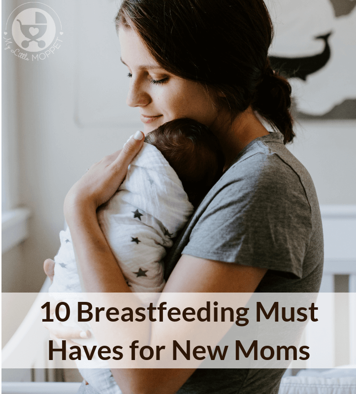 Breastfeeding can be tough, but a few things can make it a lot easier! Here are 10 Breastfeeding Must Haves for New Moms to enjoy stress-free nursing!