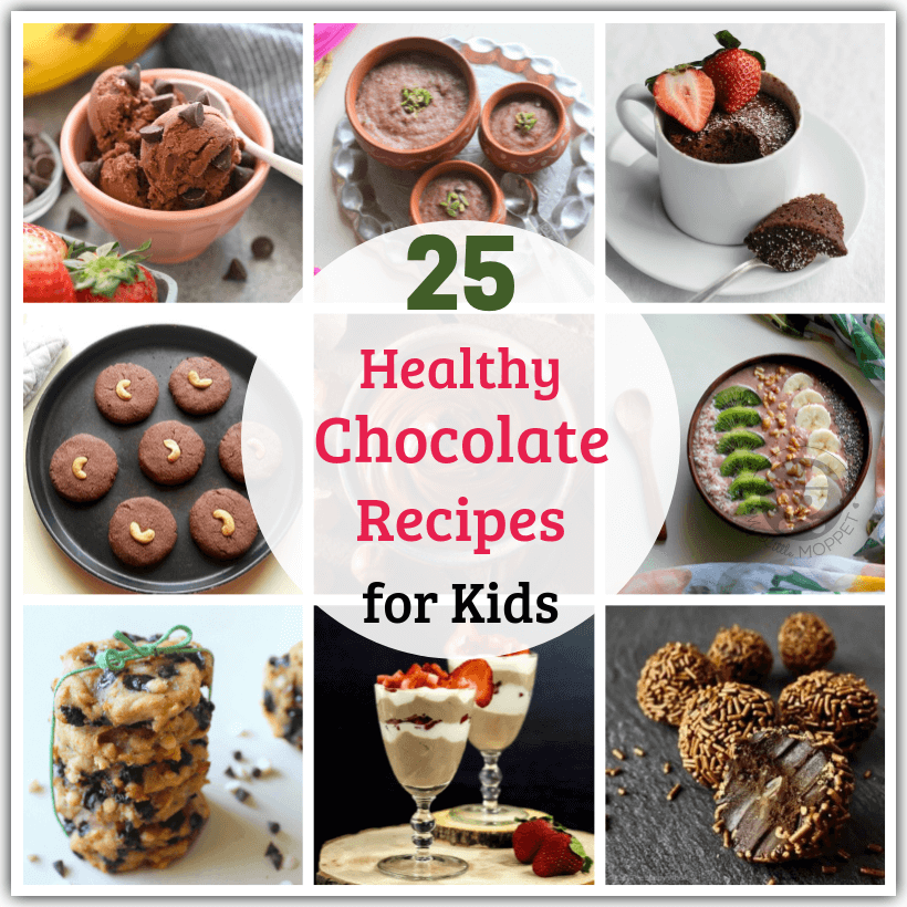 Chocolate appeals to all generations, but is often enjoyed with guilt. Now enjoy the deliciousness freely - with these healthy chocolate recipes for kids!