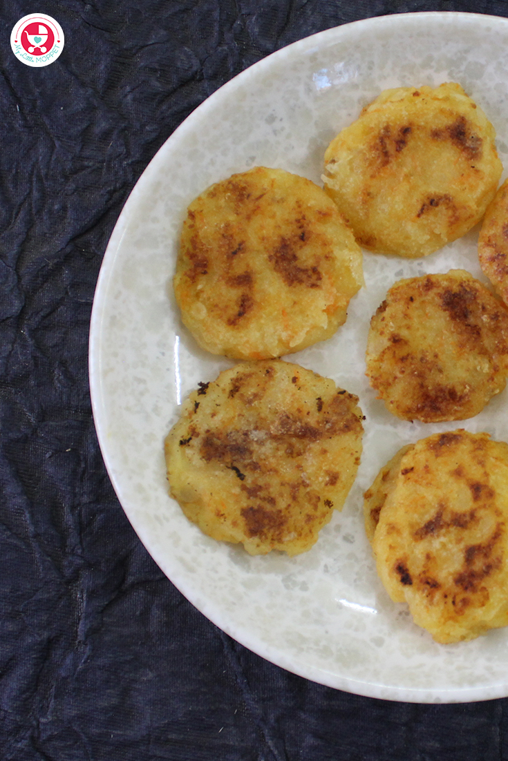 Paneer Cutlet/Tikki Recipe is suitable for 10 months’ babies. It is easy to make, very tasty and highly nutritious too. The best finger food for babies.