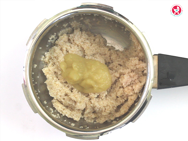 Broken Wheat Apple Halwa Recipe
