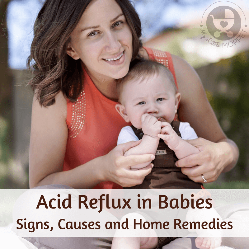 Spitting up milk is something all babies do, but it can worry parents. Here is everything you need to know about signs & remedies for acid reflux in babies.