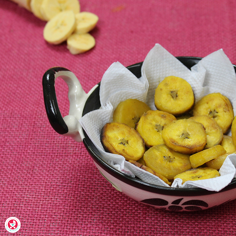 Kerala Banana Ghee Fry for Babies is a simple yet nutritious recipe. It’s a healthy weight gaining dessert for babies and toddlers.