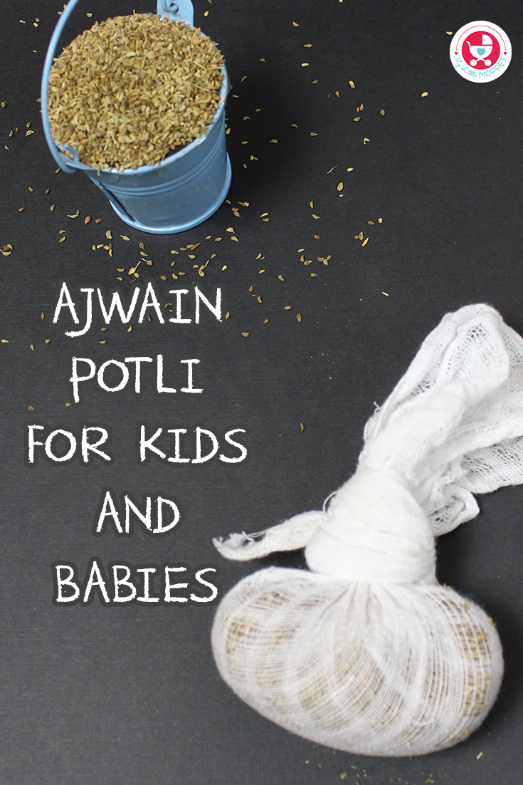 Ajwain Potli for Babies is a natural inhaler made with the traditional ingredient Ajwain. It is known to treat nasal congestion in babies and kids.