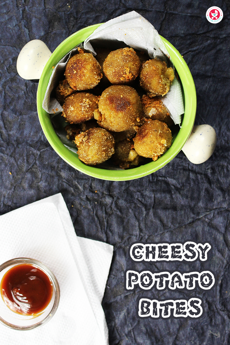 Cheesy Potato Bites is a nutritious and yummy weight gain food which can be given as a finger food for 8 months’ babies.