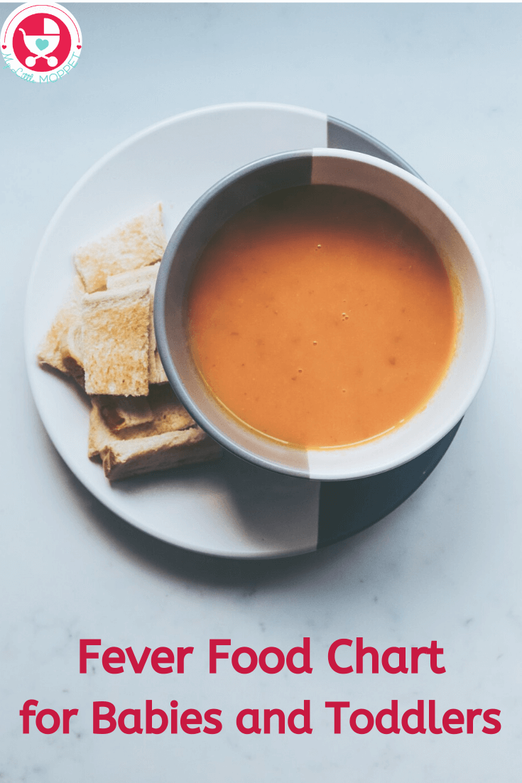 Fever Food Chart for Babies and Toddlers