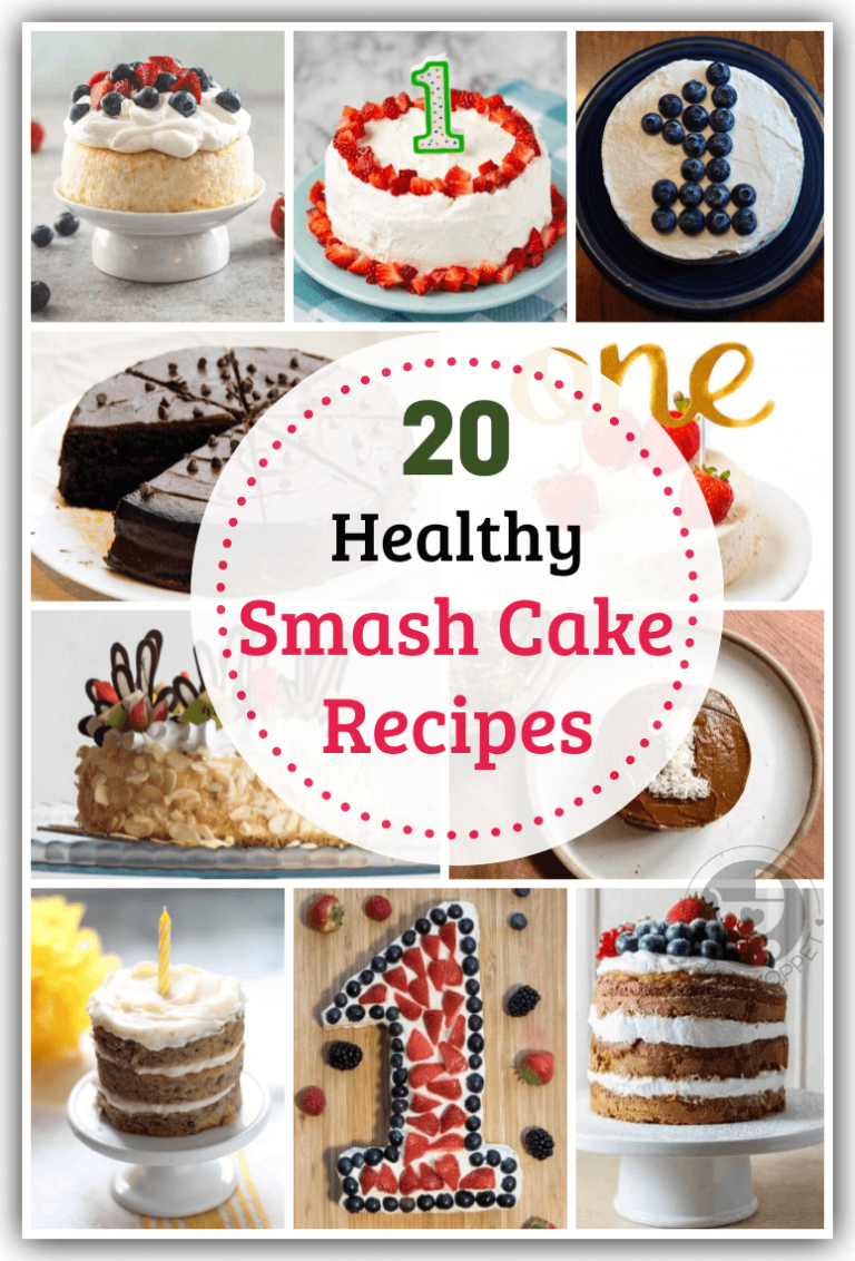 20 Healthy Smash Cake Recipes for a First Birthday